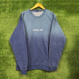 Ariana Grande Twilight Zone Eternal Sunshine Ombre Crewneck Sweater Size XXL